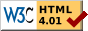 Valid HTML 4.01 Transitional (Abre nueva ventana)